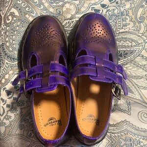Dr. Martens Purple Dress Shoes